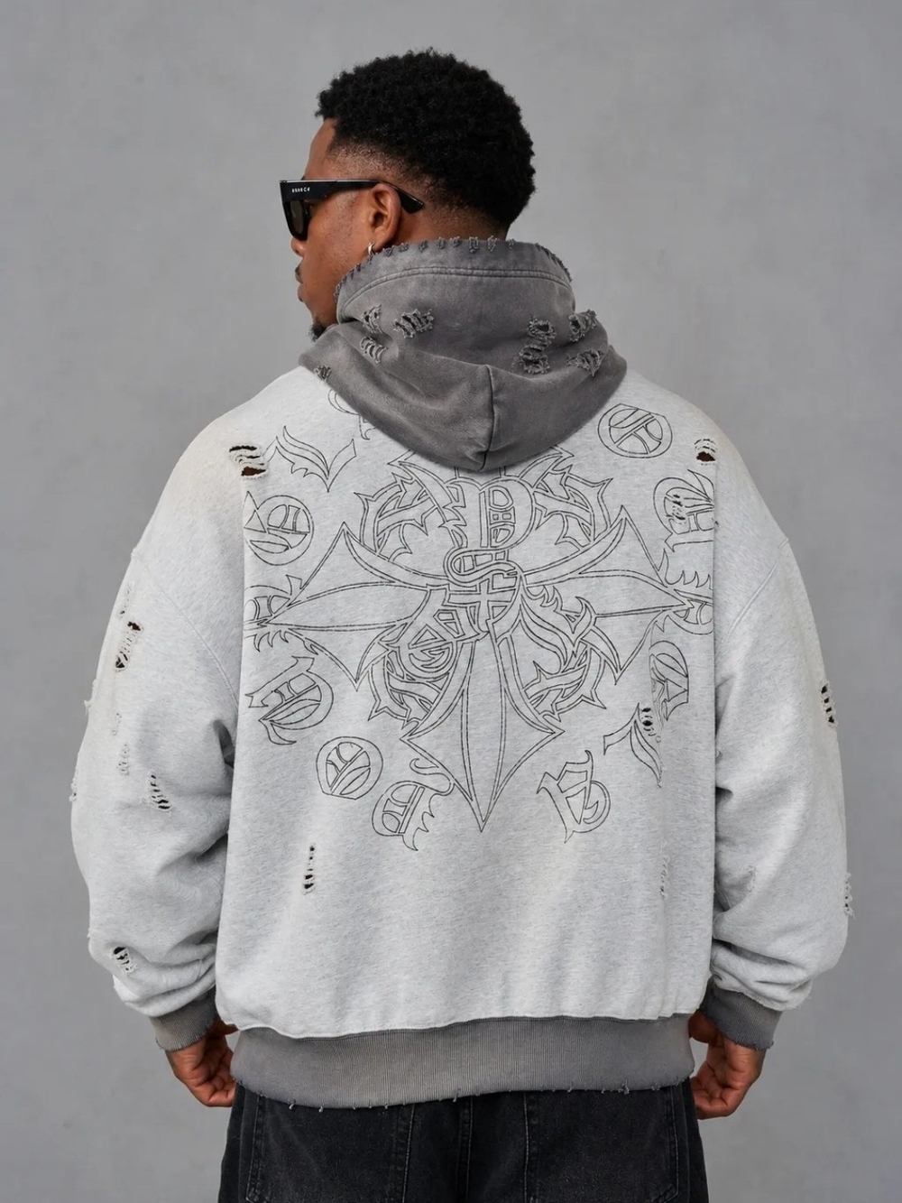 YoungLA Road Rash Hoodie. Size XXL
